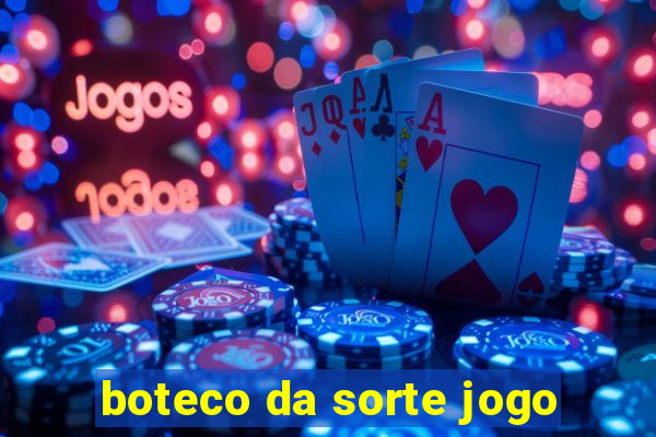 boteco da sorte jogo